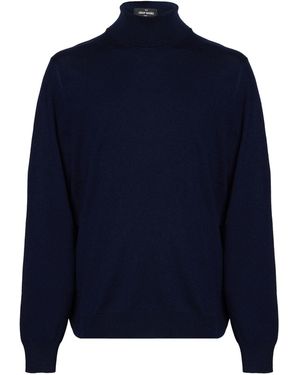 Gran Sasso Turtleneck - Blue