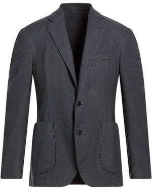 Lardini Blazer Wool, Silk, Cashmere - Blue