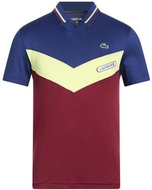 Lacoste T-Shirt Recycled Polyester, Elastane - Blue