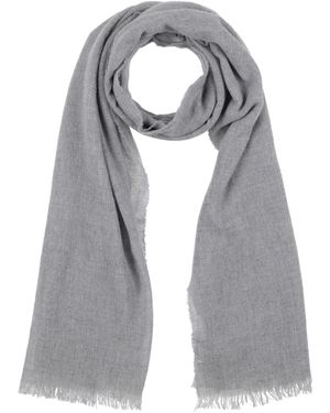 Peserico Easy -- Scarf Wool, Polyester - Gray