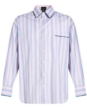 Etro Shirt Cotton - Blue