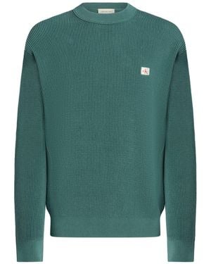 Calvin Klein Sweater Cotton - Green