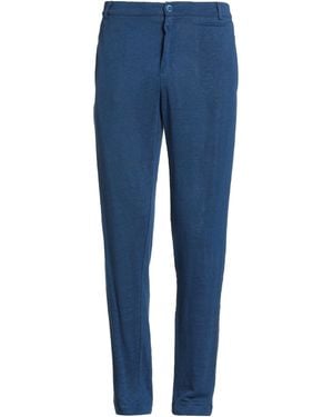 Majestic Filatures Trousers Linen - Blue