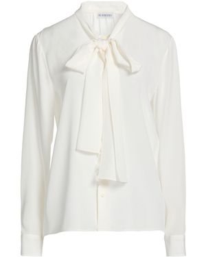 Burberry Top Silk - White