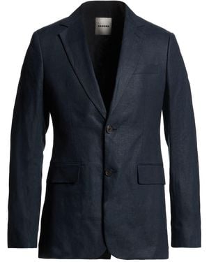 Sandro Blazer Linen - Blue