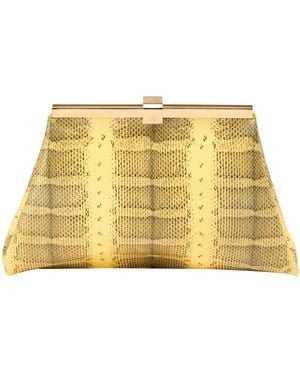 N°21 Clutch Leather - Metallic