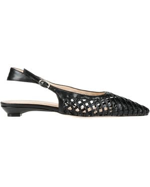 J.A.P. JOSE ANTONIO PEREIRA Ballet Flats - Black