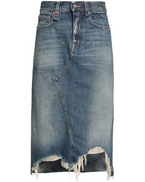 R13 Denim Skirt - Blue