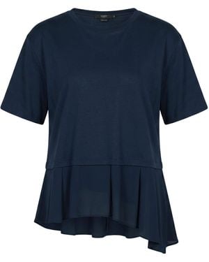 SEVENTY VENEZIA T-Shirt Cotton, Modal, Acetate, Silk - Blue