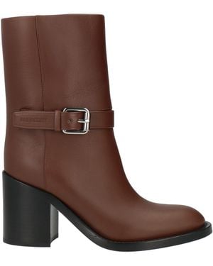 Burberry Ankle Boots Leather - Brown