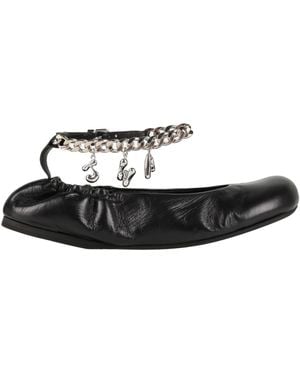 JW Anderson Ballet Flats - White