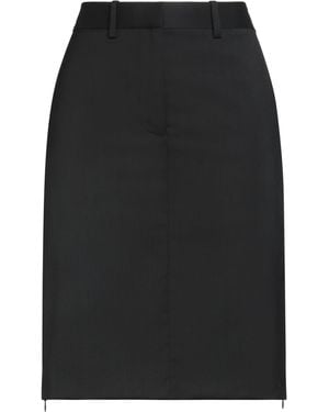 Helmut Lang Midi Skirt - Black