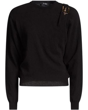 Versace Sweater Virgin Wool - Black
