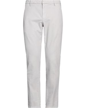 Dondup Pants Cotton, Elastane - White