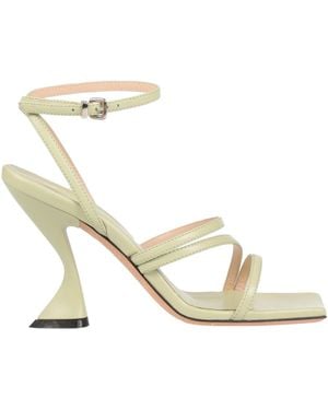 Evaluna Sandals Leather - Metallic