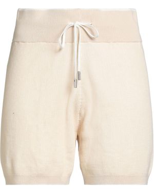 Eleventy Ivory Shorts & Bermuda Shorts Cotton - Natural
