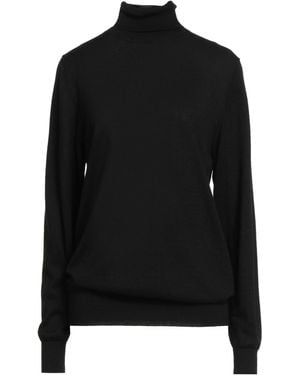 Wild Cashmere Turtleneck - Black