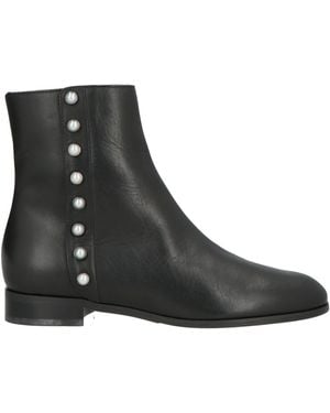 Pollini Botines De Caña Alta - Negro
