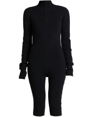 Rick Owens Jumpsuit Virgin Wool - Black