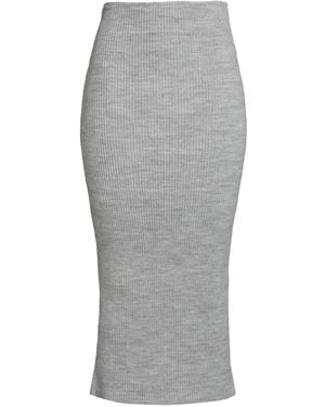 Motel Midi Skirts - Grey