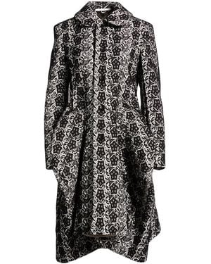 Comme des Garçons Coat Polyurethane, Cotton - Black