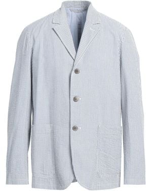 Montedoro Slate Blazer Cotton - Blue