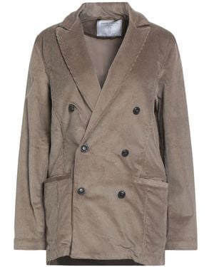 Societe Anonyme Blazer Cotton, Elastane - Brown