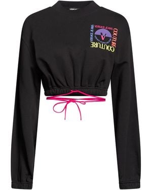Versace Jeans Couture Sweatshirt Cotton - Black
