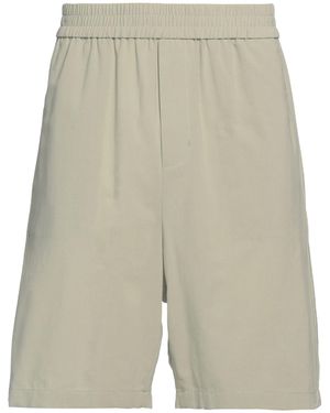 Ami Paris Shorts & Bermuda Shorts Cotton - Natural