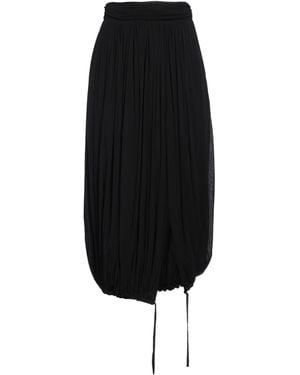 Philosophy Di Lorenzo Serafini Midi Skirt Polyamide - Black