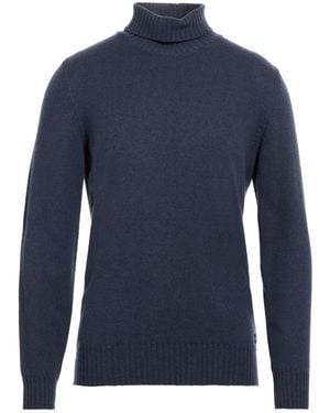 40weft Turtleneck Wool, Polyamide - Blue