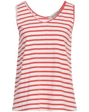 Shirtaporter Top Cotton, Elastane - Red