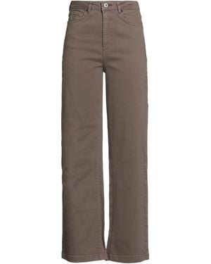 Maliparmi Pantalon En Jean - Gris