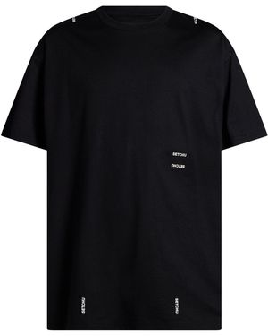 Setchu T-Shirt Cotton - Black