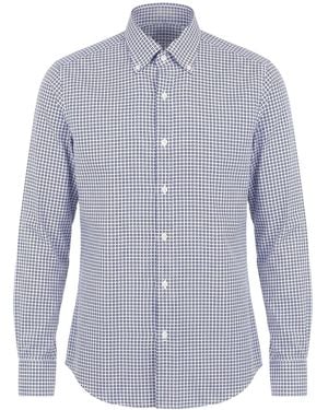 Ghirardelli Shirt Cotton - Blue