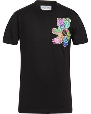Philipp Plein T-Shirt Cotton - Black