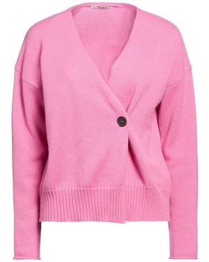Kangra Cardigan Wool, Cashmere - Pink