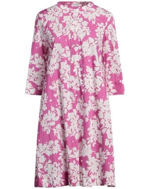 ROSSO35 Mini Dress Cotton - Pink