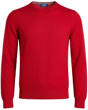 Barba Napoli Sweater Cashmere - Red