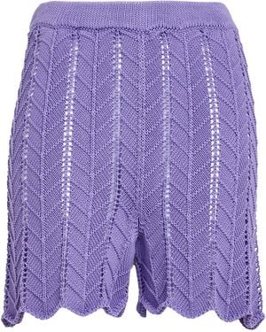 Suoli Mauve Shorts & Bermuda Shorts Cotton - Purple