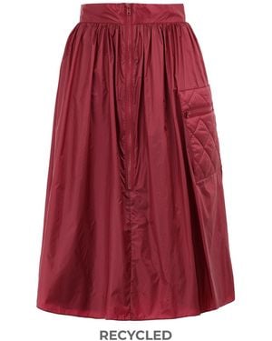 8 by YOOX Midi Skirt - Red