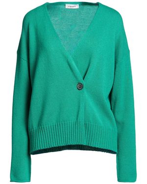 Kangra Cardigan Wool, Cashmere - Green