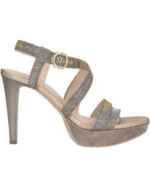 Nero Giardini Sandals Textile Fibers - Metallic