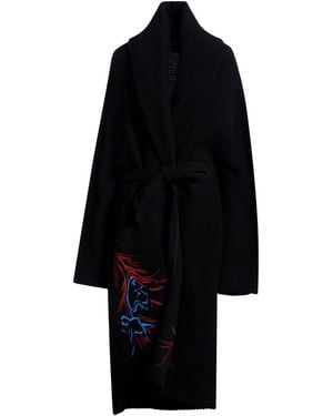 Stella Jean Coat Wool, Polyamide - Black