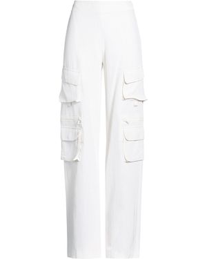 Amen Trousers Acetate, Viscose - White