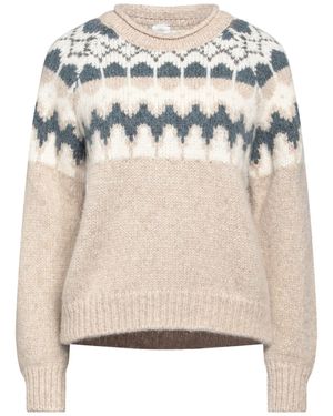 Eleventy Jumper Alpaca Wool, Wool, Polyester - Natural