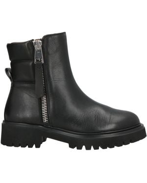Evaluna Ankle Boots Leather - Black