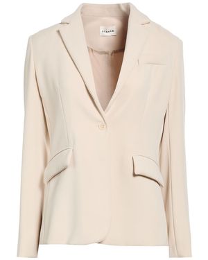 P.A.R.O.S.H. P.A.R.O..H. Blazer Polyester - Natural