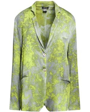 Avant Toi Blazer Silk, Elastane - Green