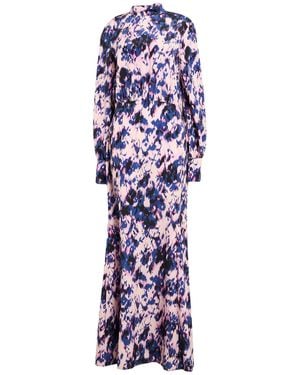 Rebel Queen Maxi Dress Polyester - Purple